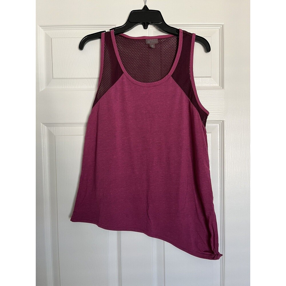 SKECHERS Performance Pink Magenta Side Tie Workout Tank Top Size Medium